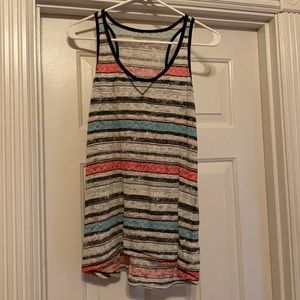 Slightly Sheer, Colorful Tank Top